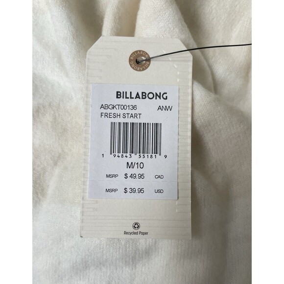 NWT's Billabong Girls 10 "Fresh Start" Long Sleeve Fall Top - Picture 10 of 11